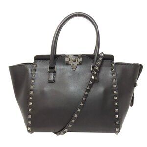 VALENTINO Black Leather Bag